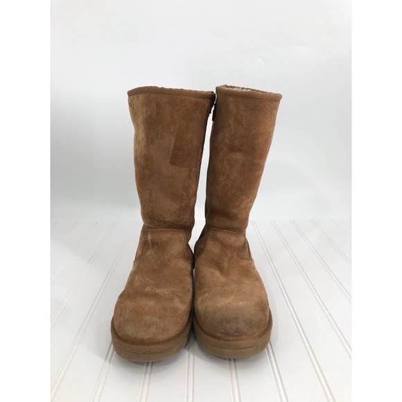 UGG Australia Sumner Tan Suede Boots 1005375 Size 8 - Picture 2 of 12